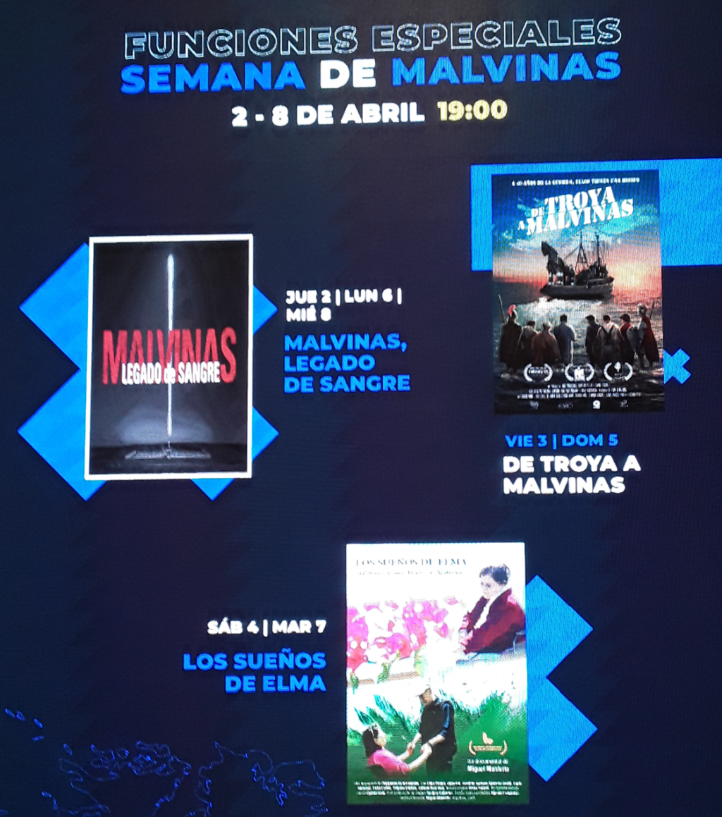Semana de Malvinas en el Gaumont: funciones &uacute;nicas y una programaci&oacute;n especial que no se repite