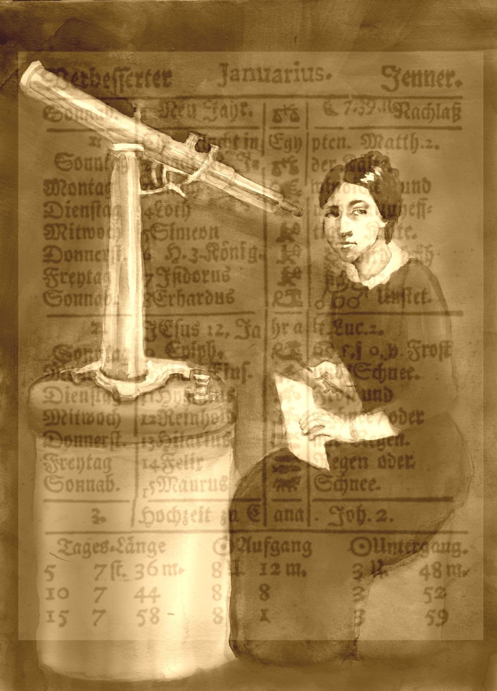  Maria Winkelmann Kirch, la astr&oacute;noma alemana eclipsada por sus contempor&aacute;neos