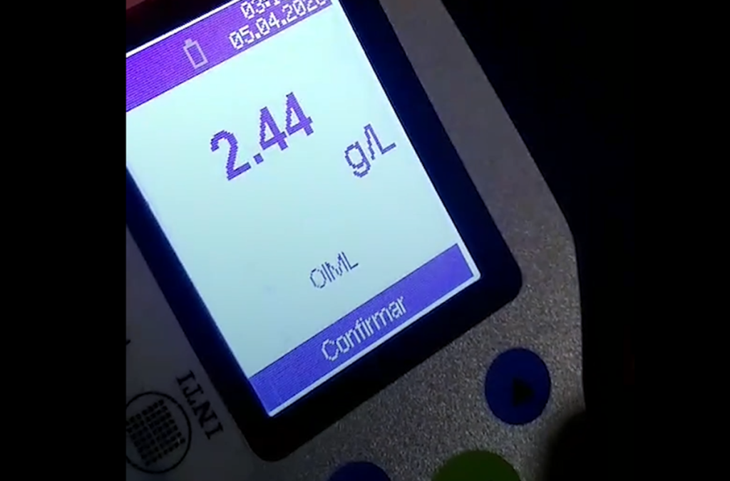 &ldquo;&iexcl;Es una banda, viejo!&rdquo;: manejaba con m&aacute;s del doble del l&iacute;mite de alcohol y qued&oacute; demorado