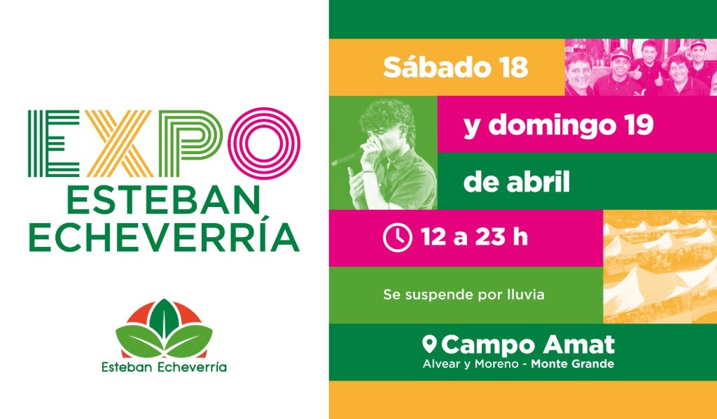 Fin de semana imperdible: llega Expo Esteban Echeverr&iacute;a con shows, feria y actividades gratis para toda la familia