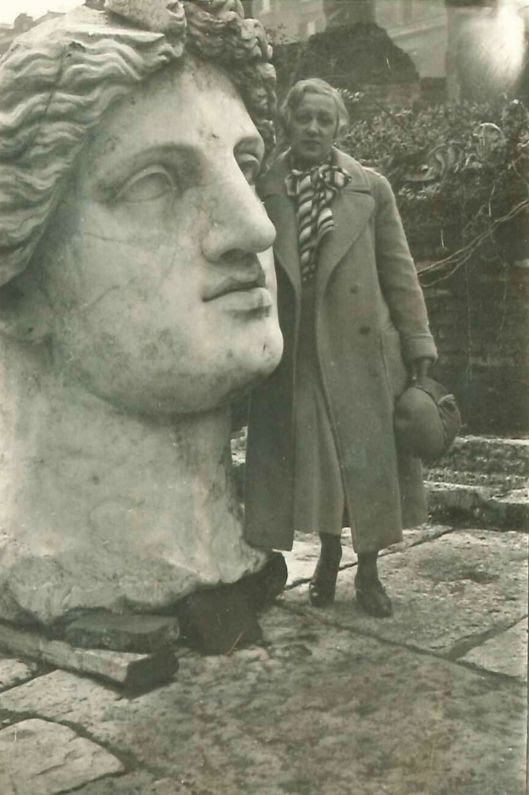  Raissa Calza, la arque&oacute;loga que pas&oacute; de bailar en los escenarios a estudiar esculturas de la antigua Roma