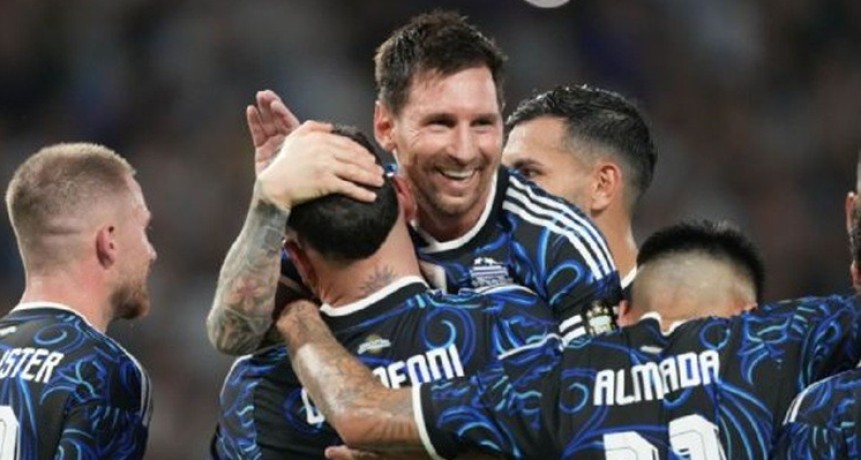 Show total: Argentina gole&oacute;, emocion&oacute; y despidi&oacute; a sus &iacute;dolos antes del Mundial