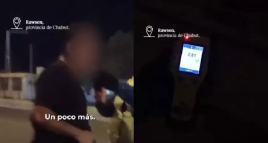 Manejaba borracho y lo atraparon dos veces en 14 d&iacute;as: ten&iacute;a niveles de alcohol extremos