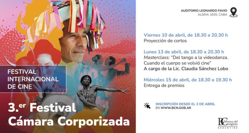 3&deg; Festival C&aacute;mara Corporizada   en la Biblioteca del Congreso