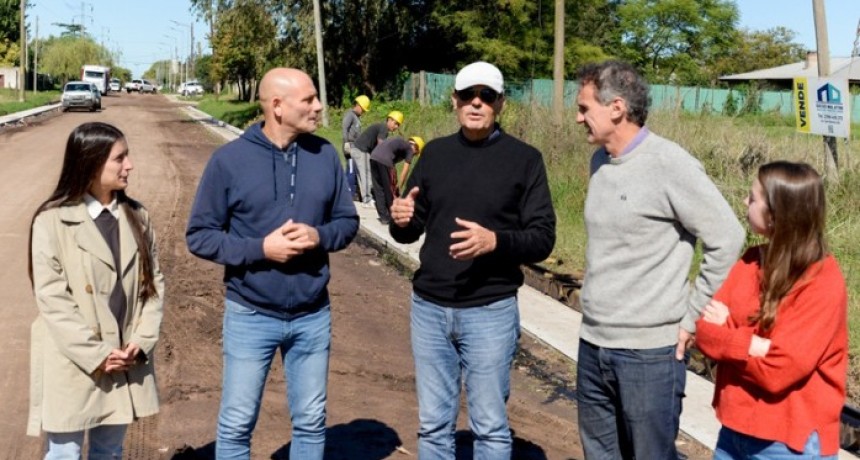 El detalle de las obras que recorri&oacute; Katopodis en Carlos Casares y lo que se viene en la ciudad