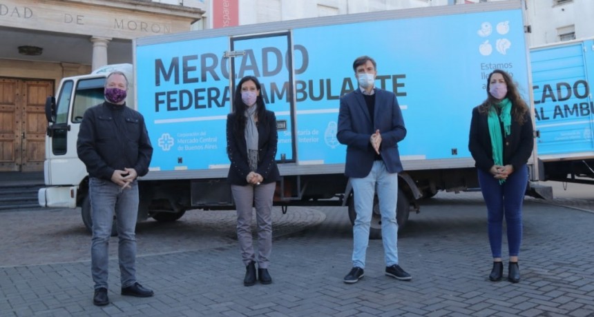 El Mercado Federal Ambulante pasó por Morón