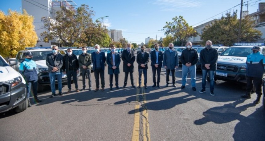 Se pusieron en marcha 40 nuevos patrulleros para Bahía Blanca