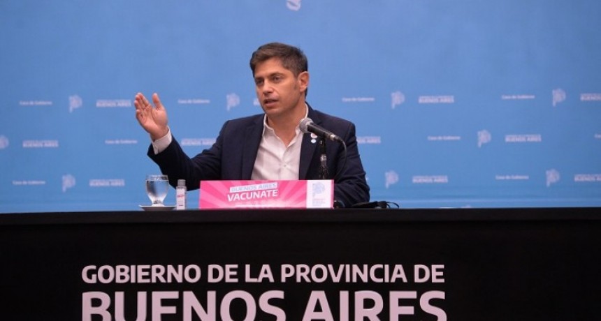 Kicillof anunció nuevas medidas para atenuar el impacto de la segunda ola de Covid-19 en la Provincia