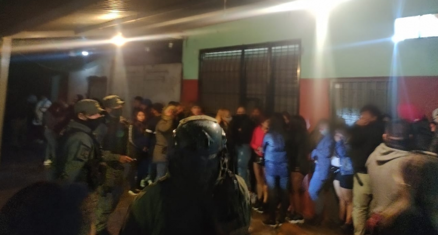 Gendarmería desbarató una “fiesta clandestina” en CABA