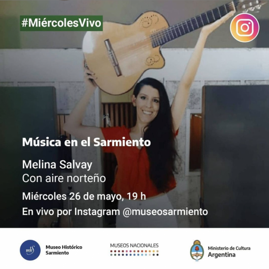 Música en el Museo Histórico Sarmiento: Melina Salvay