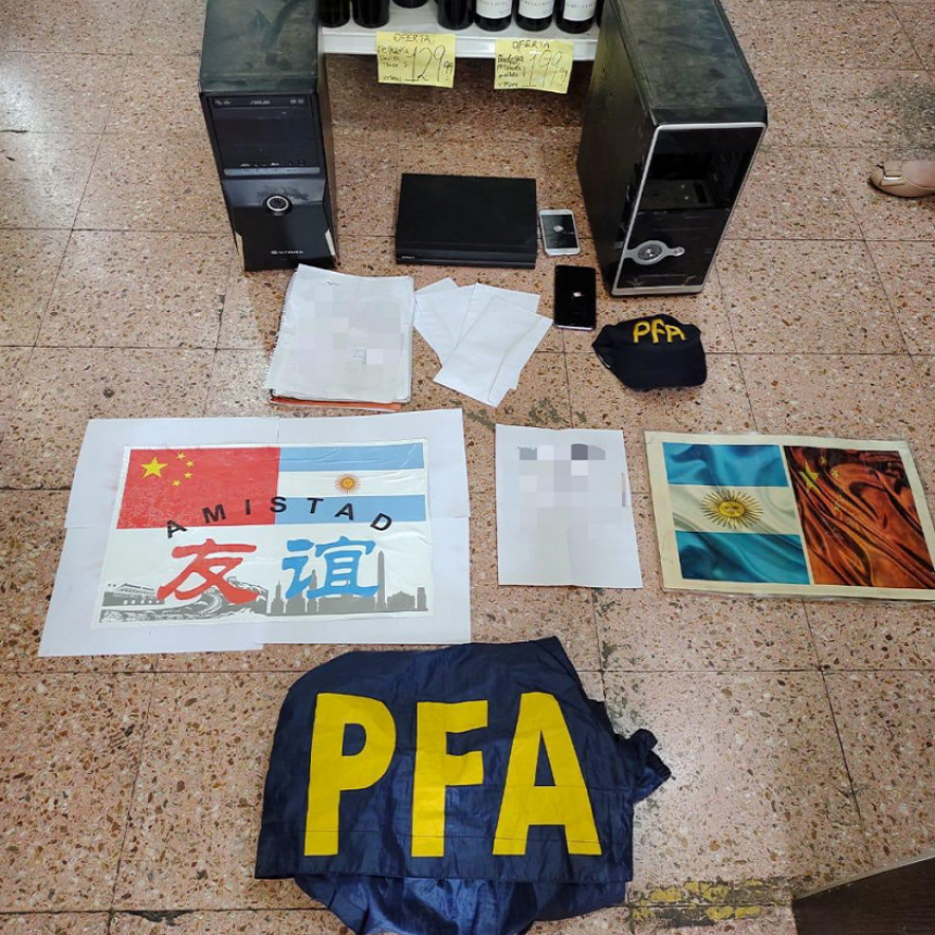 La Policía Federal desarticuló una banda criminal dedicada a la extorsión de comerciantes de origen asiático