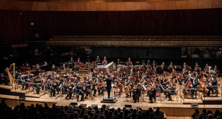  La Orquesta Sinfónica  Nacional en concierto en el CCK