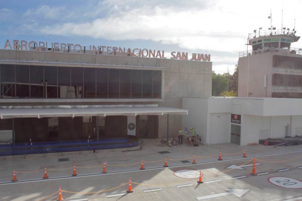 San Juan: Comenzó a operar la nueva terminal del Aeropuerto 