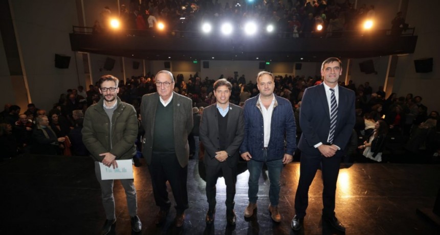 Kicillof y Maggiotti presentaron un importante proyecto habitacional en Tandil
