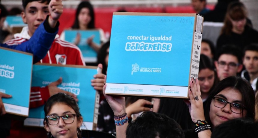 Nueva entrega de netbooks Conectar Igualdad Bonaerense