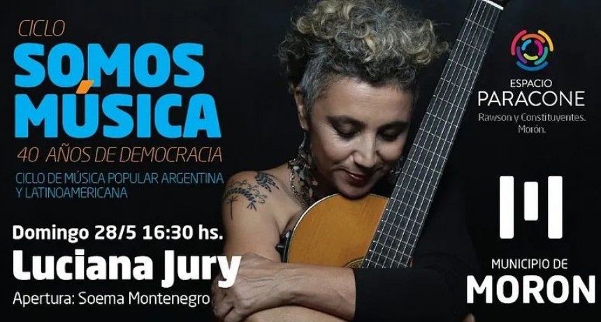 Morón presenta el ciclo “Somos Música” con destacados artistas nacionales y locales
