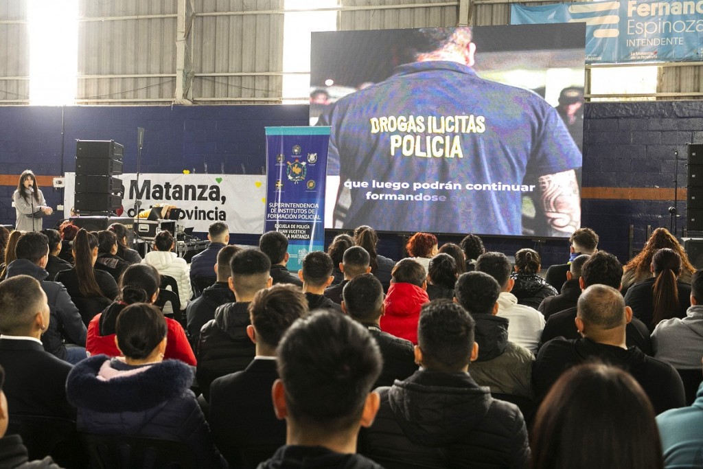 La Matanza recluta a jóvenes aspirantes a las fuerzas policiales