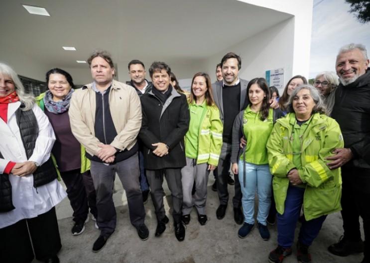 Kicillof Inauguró un Centro de Atención Primaria de la Salud en Paraje Pavón
