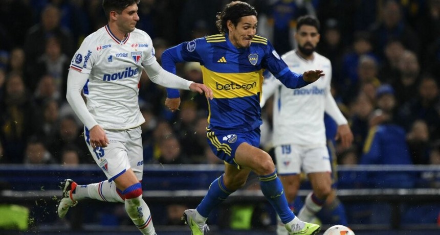 Boca se descuido al final y Fortaleza se lo empato en la Copa Sudamericana