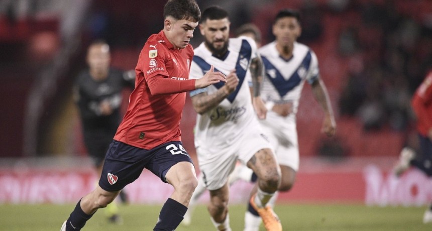 Independiente no pasó del empate ante Vélez en Avellaneda
