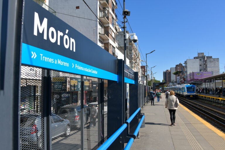 Renuevan la estación de trenes de Morón: una obra urgente por seguridad
