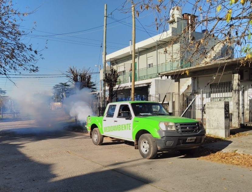El Jagüel: intensifican fumigaciones para prevenir el dengue