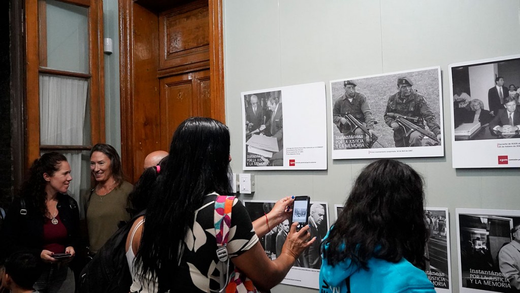 Merlo rindió homenaje a las víctimas de la dictadura y a Marcela Maidana