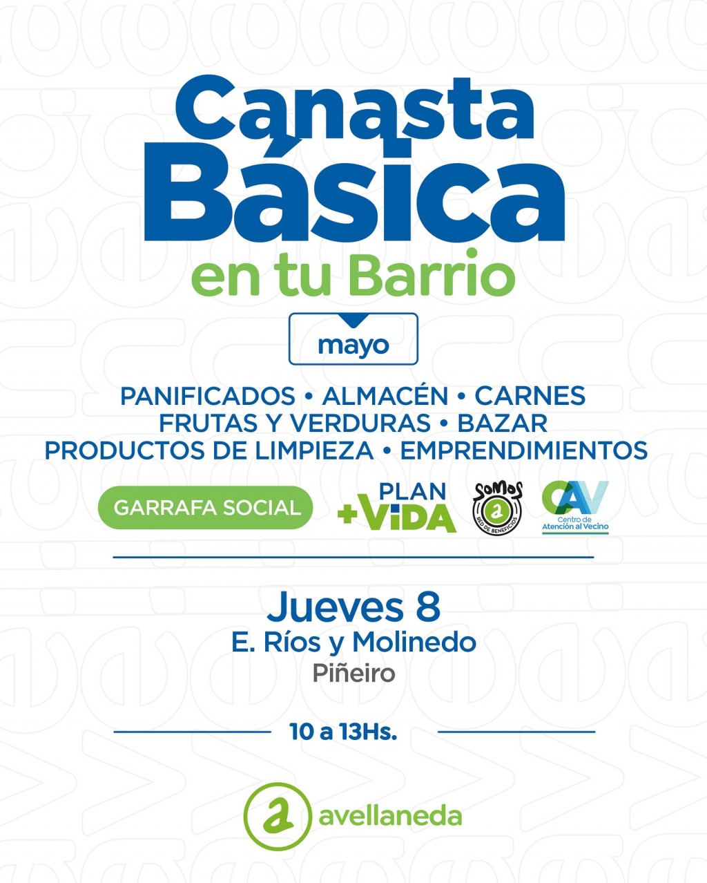 La Canasta Básica llega a Piñeiro con precios accesibles y productos esenciales