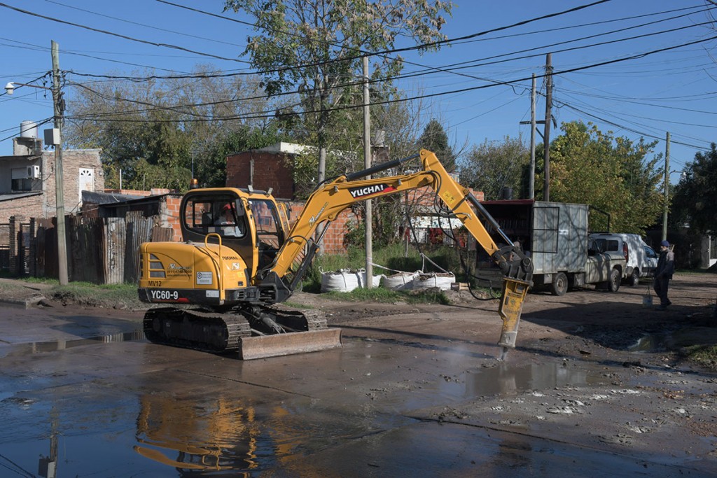 Reconstruyen calles clave en Libertad para mejorar el tránsito y la seguridad vial
