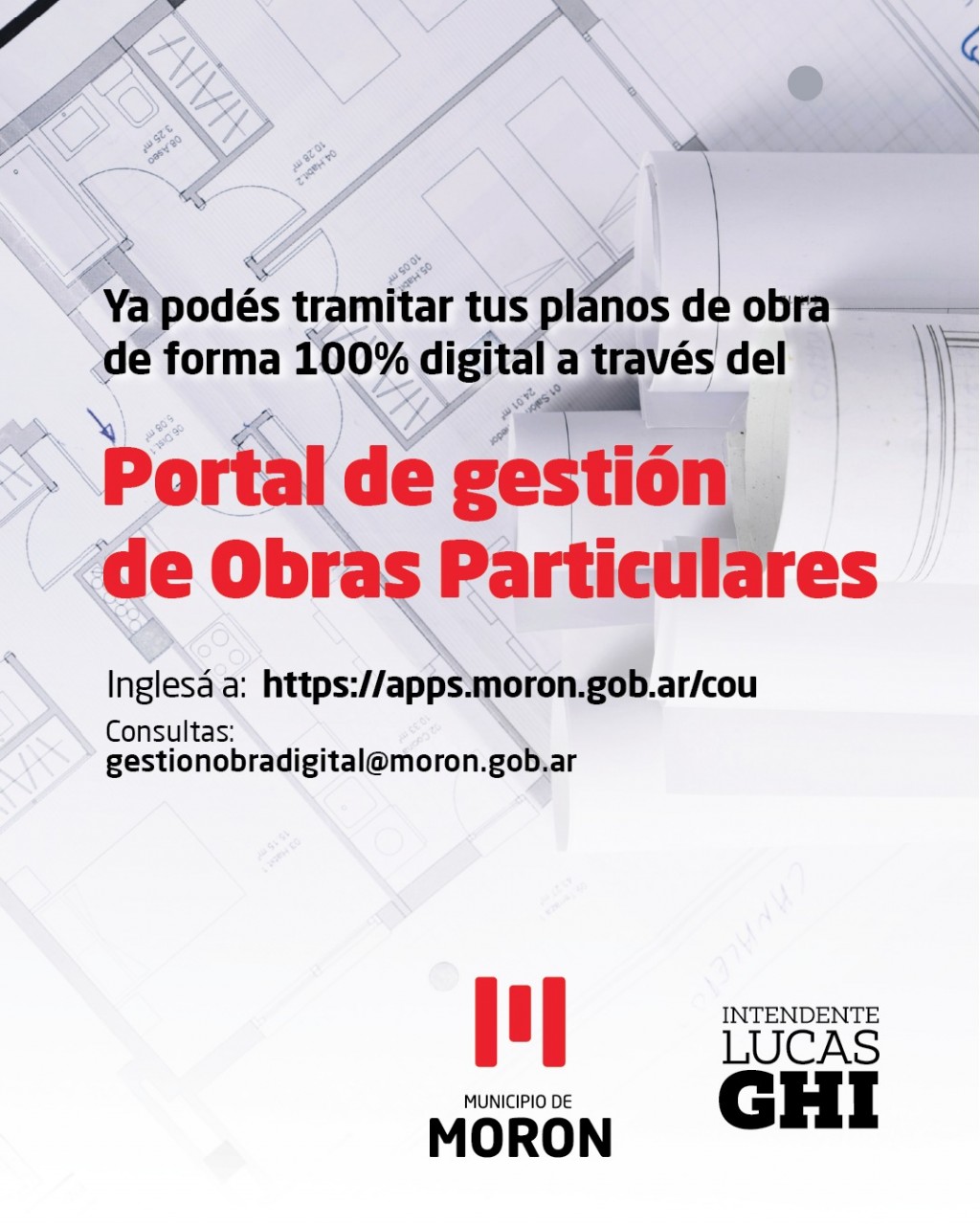 Morón digitaliza la gestión de planos de obra para profesionales del sector