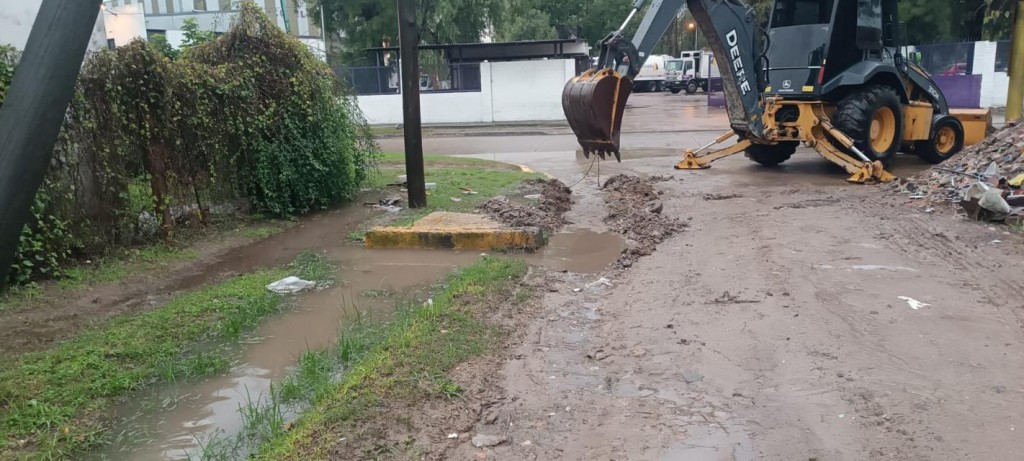Temporal en Merlo: operativo de emergencia municipal ante el alerta naranja