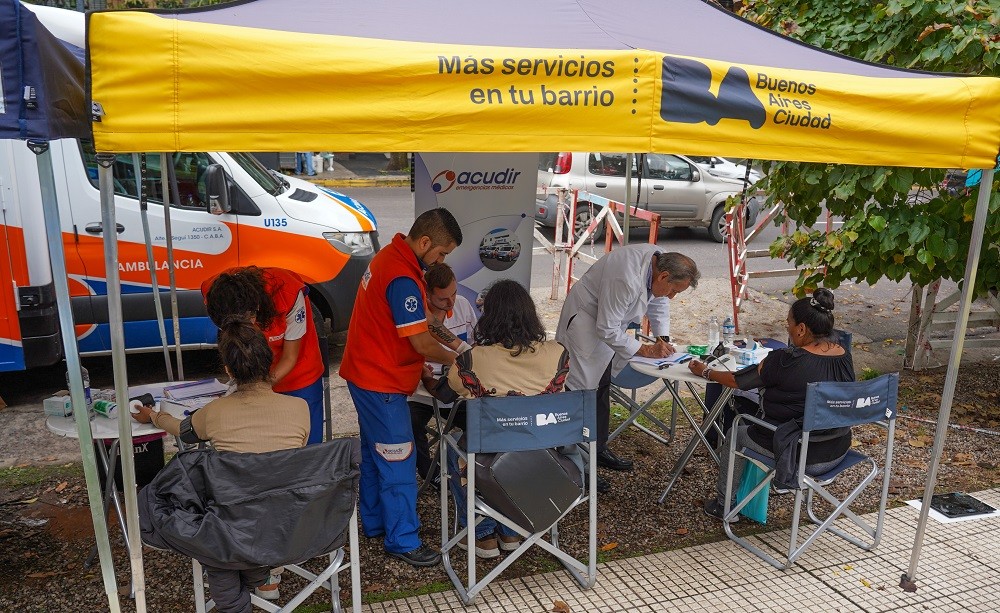 El programa “Más servicios en tu barrio” llega a Liniers, Balvanera y Flores