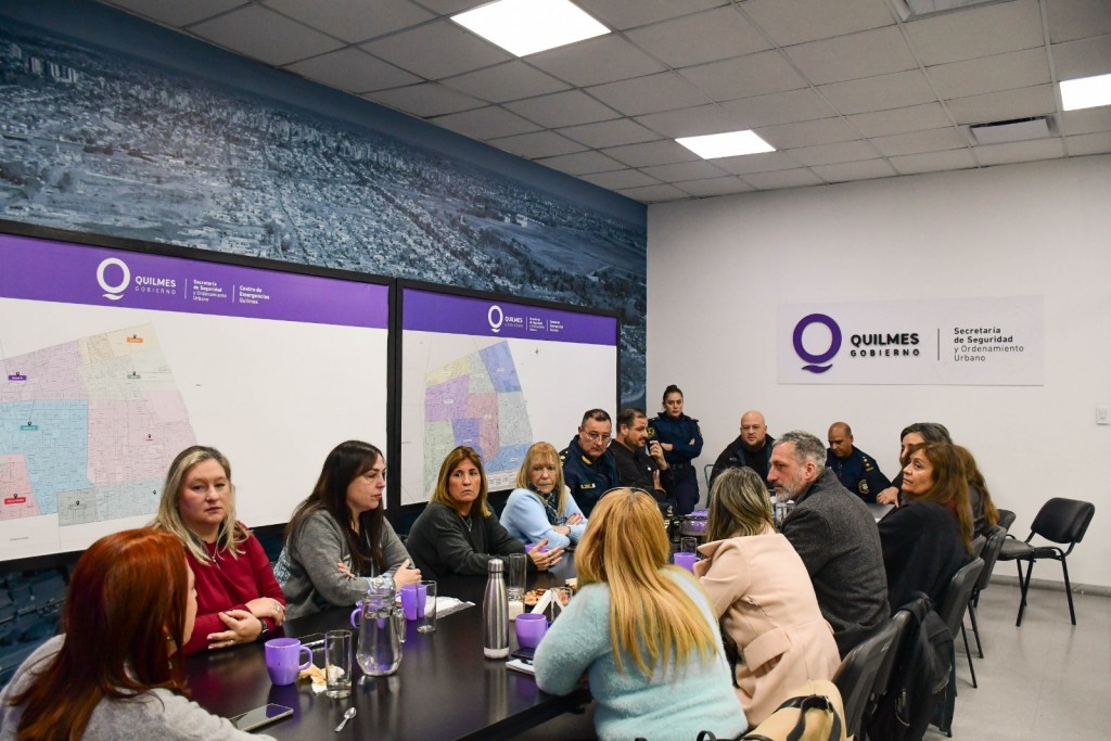 Quilmes refuerza la seguridad en zonas escolares tras una serie de robos a estudiantes
