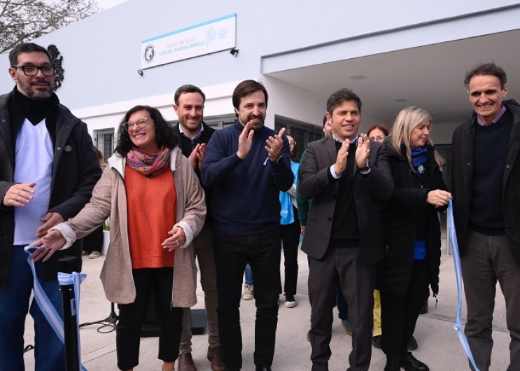 Kicillof en Veinticinco de Mayo: “No hay motivo para que por politiquería e ignorancia se prive a los bonaerenses de un mejor cuidado de su salud”