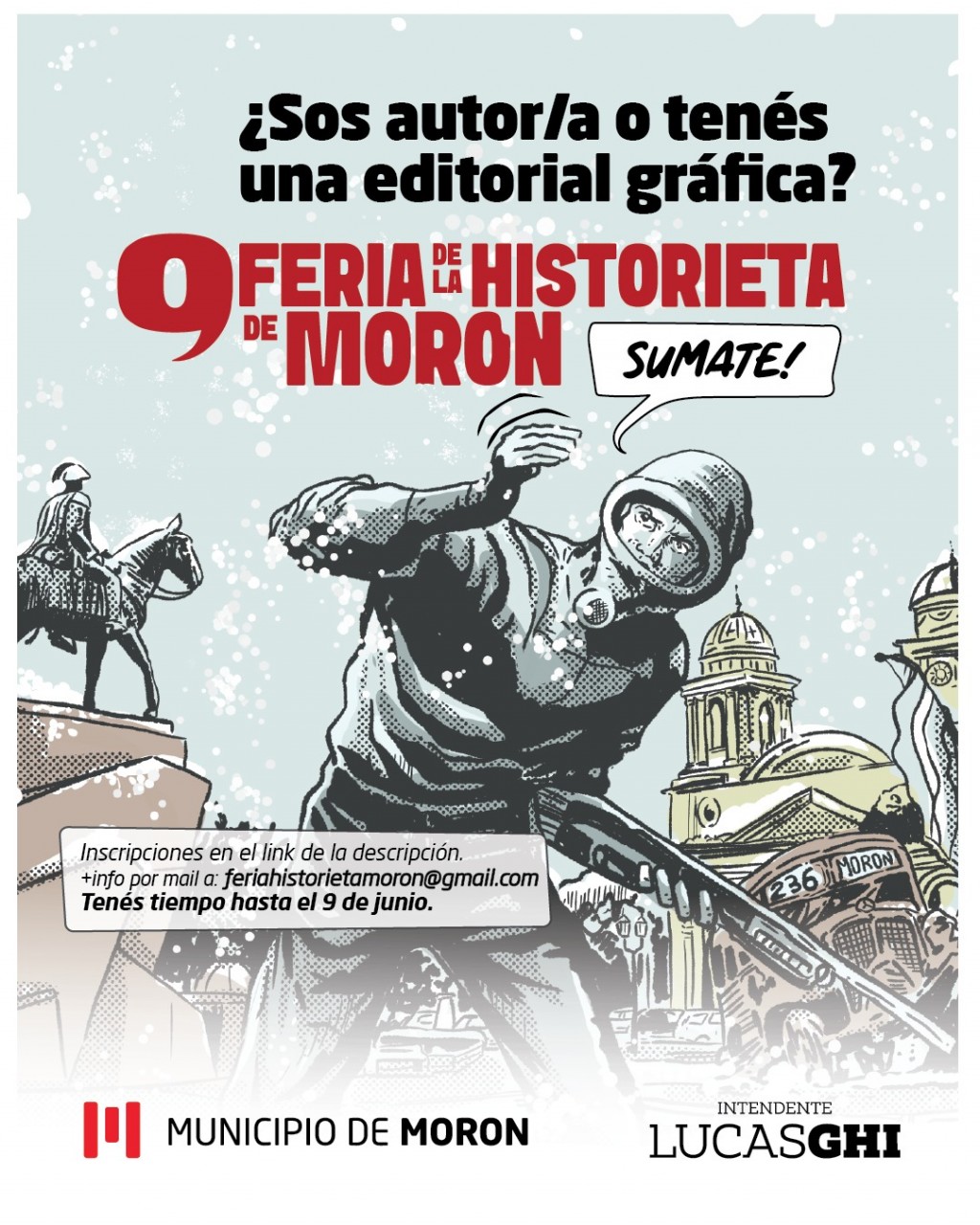 Morón convoca a historietistas y editoriales para una nueva edición de su feria gráfica