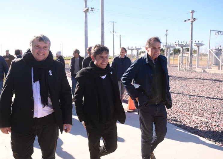 Kicillof inauguró una obra eléctrica esperada por más de 40 años y criticó los recortes del Gobierno nacional