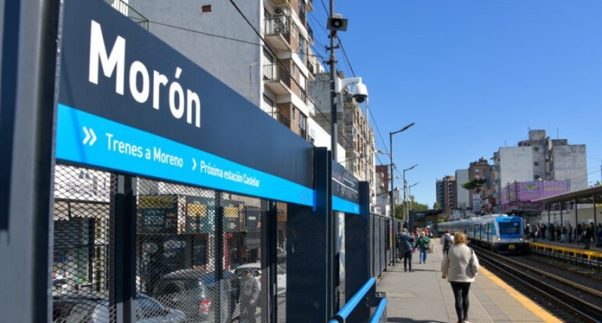 Renuevan la estación de trenes de Morón: una obra urgente por seguridad