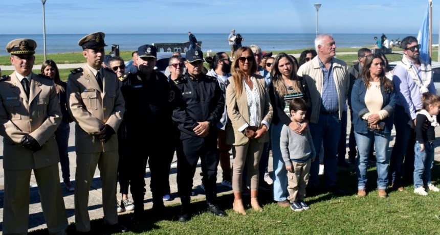 Miramar rindió homenaje a los caídos del Crucero ARA General Belgrano a 43 años de su hundimiento