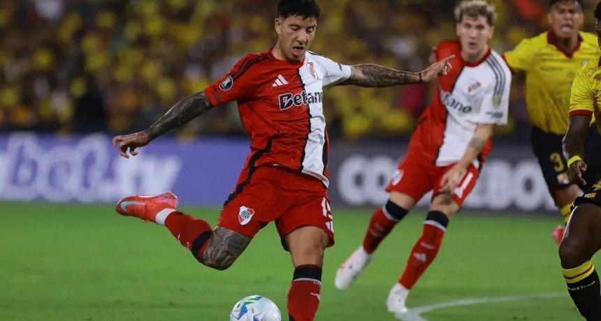 River ganó un partidazo en Guayaquil y manda en la Cop