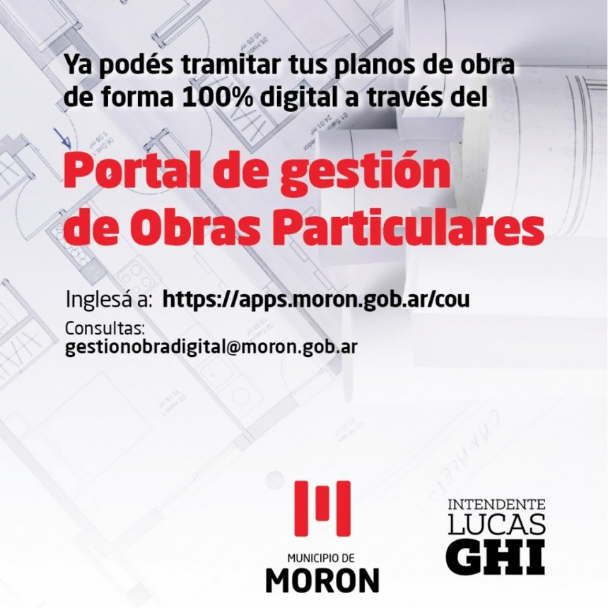 Morón digitaliza la gestión de planos de obra para profesionales del sector