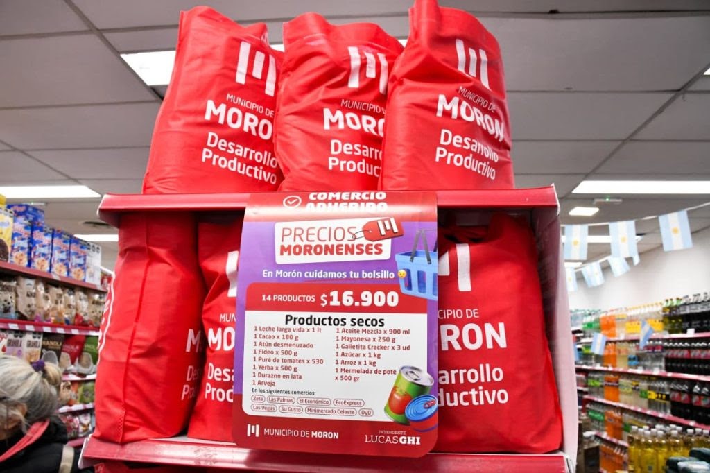 Mor&oacute;n lanz&oacute; una canasta econ&oacute;mica: qu&eacute; productos incluye y cu&aacute;nto cuesta comprarla completa