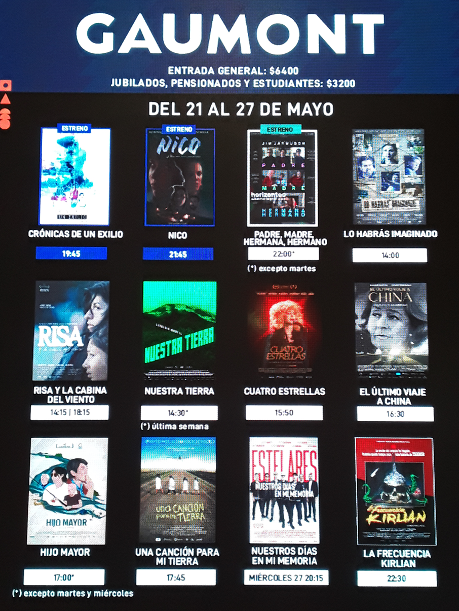 El Cine Gaumont renueva su cartelera con estrenos, cine nacional y funciones a precios populares