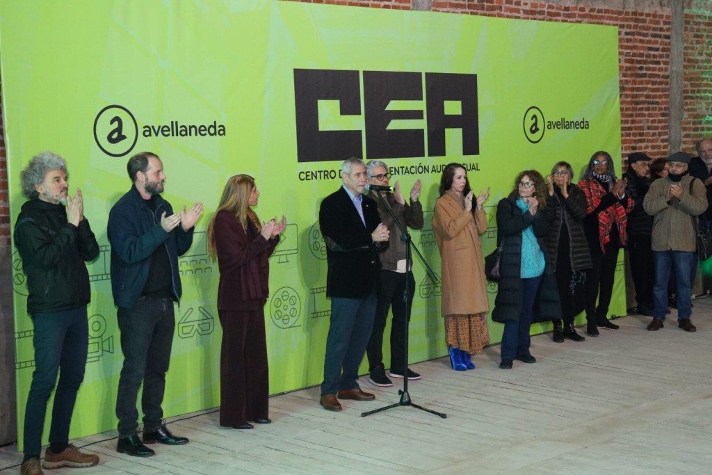 Avellaneda inaugur&oacute; un centro audiovisual hist&oacute;rico junto a figuras del cine y la televisi&oacute;n