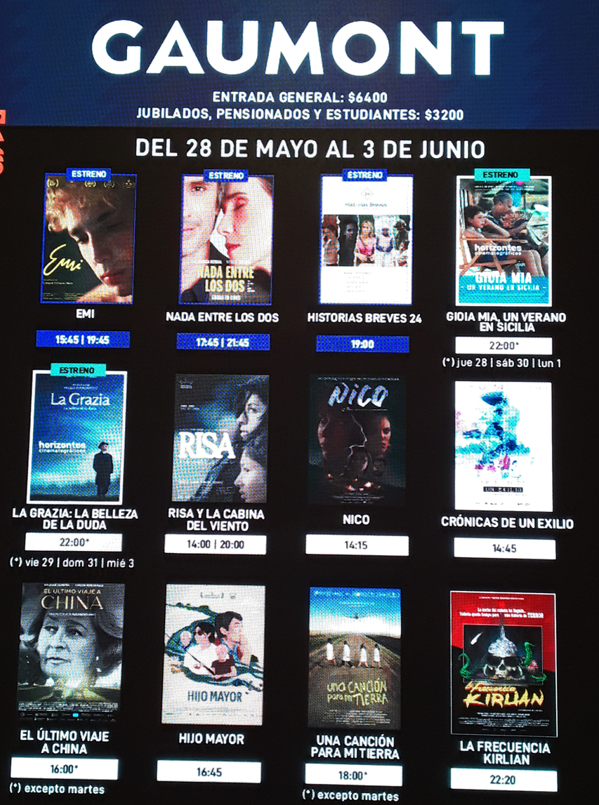 El Gaumont renueva su cartelera: los estrenos y pel&iacute;culas argentinas que se podr&aacute;n ver del 28 de mayo al 3 de junio