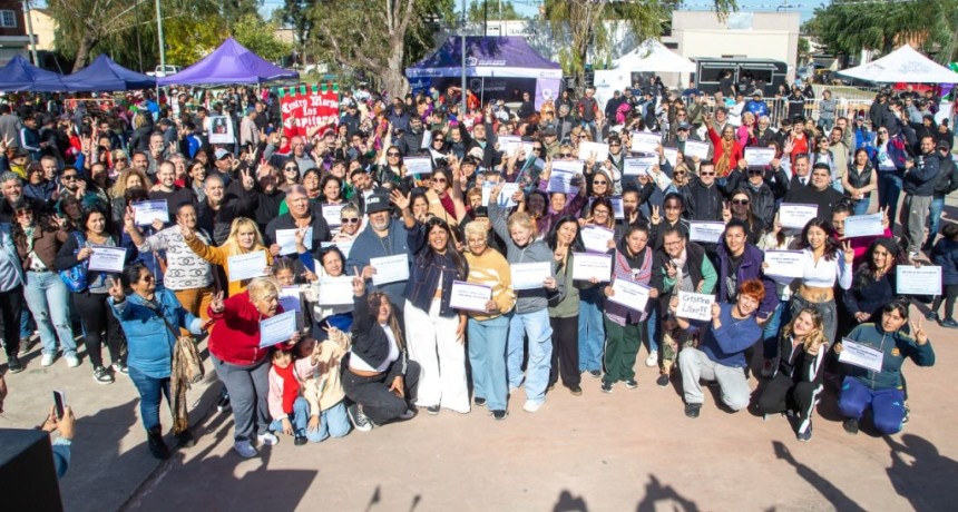 La Matera celebr&oacute; su aniversario y el Municipio anunci&oacute; que retomar&aacute; la obra de una secundaria paralizada