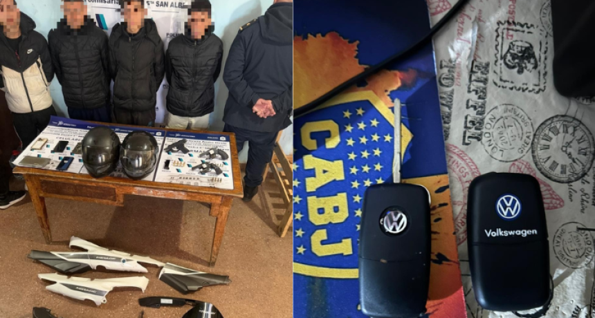 Cay&oacute; una banda de &ldquo;motochorros&rdquo; que sembraba temor en distintos barrios de La Matanza