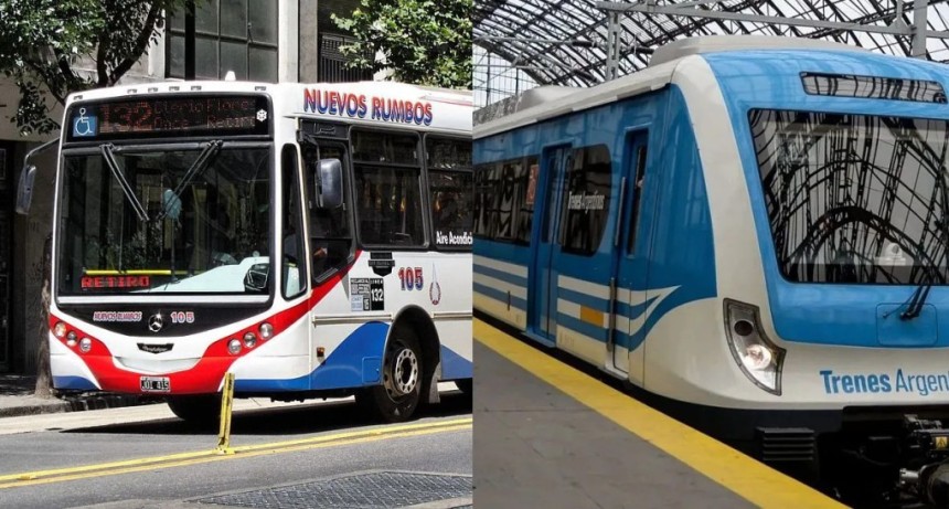 Viajar ser&aacute; m&aacute;s caro: aumentan colectivos y trenes desde el pr&oacute;ximo lunes