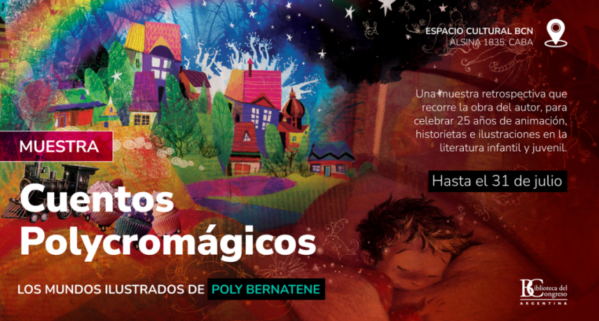 Se inaugura la muestra &ldquo;Cuentos Polycrom&aacute;gicos&rdquo; en la Biblioteca del Congreso