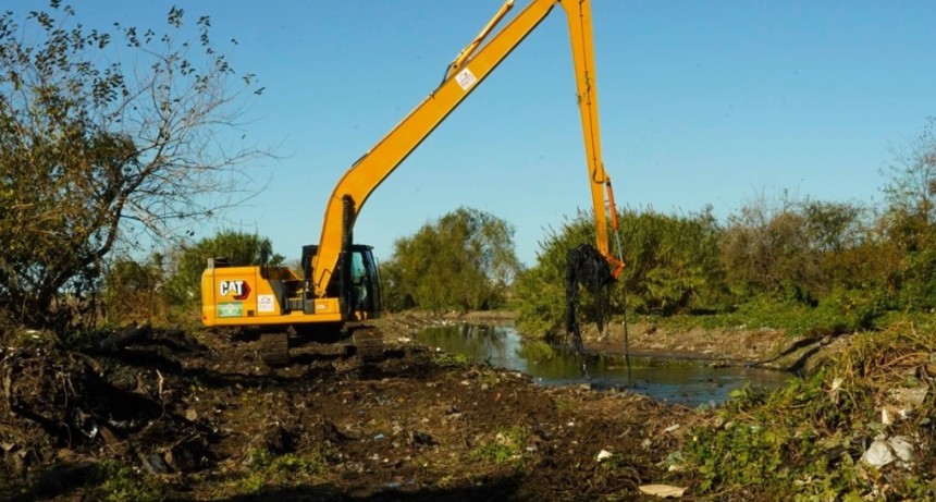 Avanzan trabajos clave en una reserva natural para evitar inundaciones y mejorar el escurrimiento