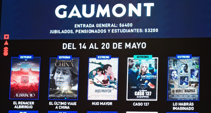 Cine Gaumont: ya est&aacute; la nueva cartelera del 14 al 20 de mayo